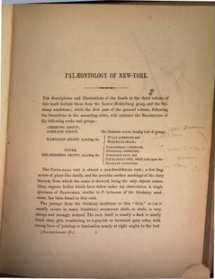 Palaeontology of New-York, 4,1. Containing descriptions and figures of the fossil brachiopoda of the upper Helderberg, Hamilton, Portage and Chemung groups : 1862 - 1866