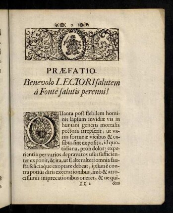 2r-3v, Praefatio