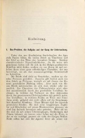 Praktisch-theologischer Kommentar zu den Pastoralbriefen des Apostels Paulus, 1. Der zweite Brief an Timotheus