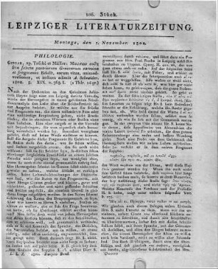 1802-11-01 : 106. Stück