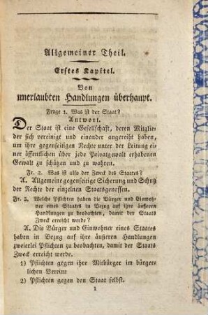 Volks-Katechismus über die im Königreiche Bayern geltenden Strafgesetze