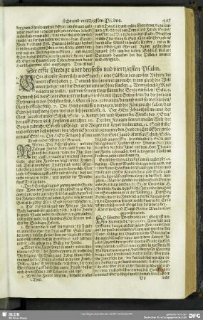 Auslegung des sechs und viertzigsten Psalms