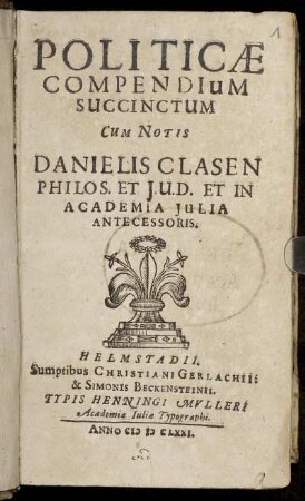 Politicae Compendium Succinctum