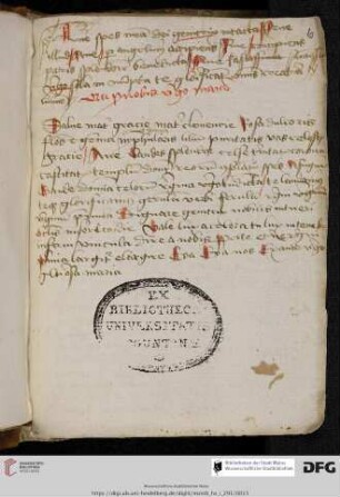 b) (6v) Auszug aus Ps.-Anselmus Cantuariensis: Oratio 25