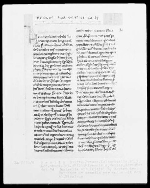 Miracula Sanctae Mariae, Sermones de sanctis per annum — Initiale H (omo quoram nobilis), Folio 34recto