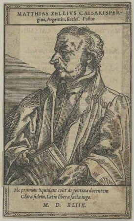 Bildnis des Matthäus Zellius