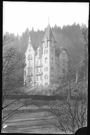 Marienbad. Villa "Wald-Idylle", Schauseite
