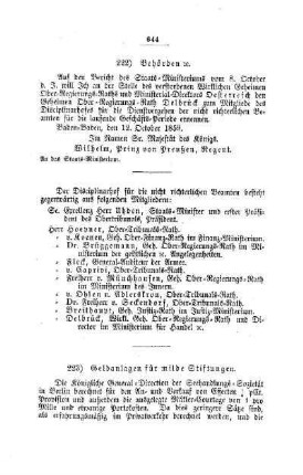 Geldanlagen für milde Stiftungen
