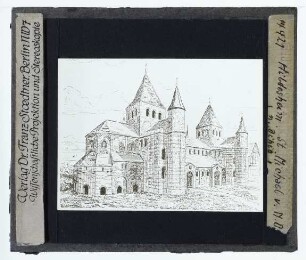 Hildesheim, St. Michael : Perspektive, Rekonstruktion