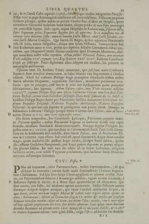 CXVI. Pistae.