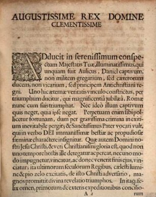 Āhālē apadnô Sive Iubilaeus Antichristi Romani Ipsius Exitium