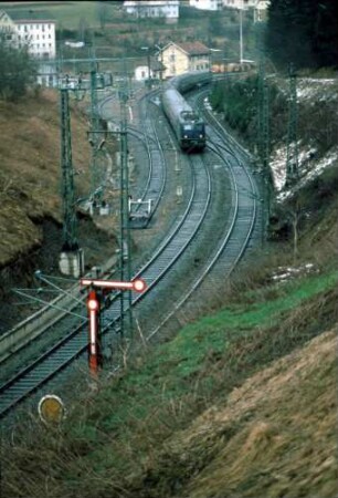 Badische Schwarzwaldbahn Sommerau Lok 110 149 D-Zug
