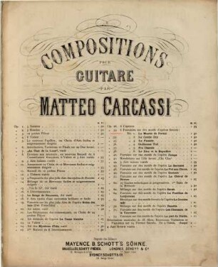 6 fantaisies sur des motifs d'opéras favoris : Op. 33, 1. La muette de Portici