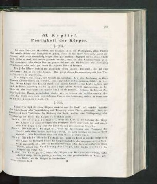III. Kapitel. Festigkeit der Körper.