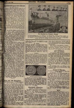Zweite Ausgabe vom Dienstag, den 22. Oktober 1929.