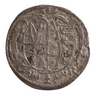 Münze, Pfennig, 1645