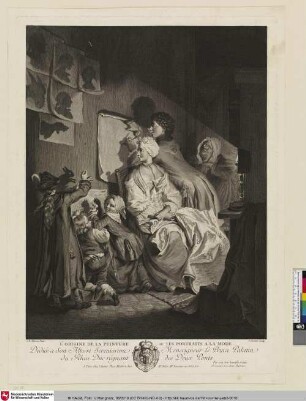 L'ORIGINE DE LA PEINTURE OU LES PORTRAITS A LA MODE