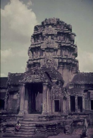 Reisefotos Asien. Tempel. Teilansicht