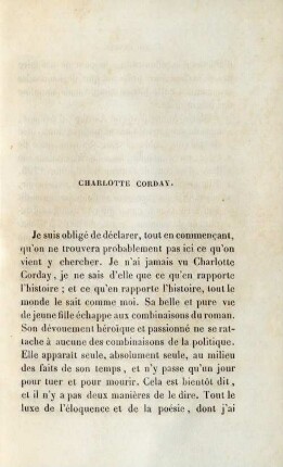 Charlotte Corday