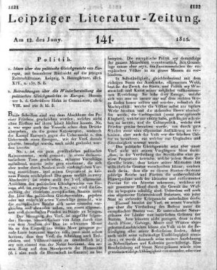 1815-06-12 : 141. Stück