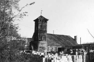 Spreetal-Burghammer. Ehem. Eisenhammerwerk, Baulichkeiten auf dem Areal