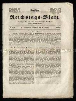 Tageszeitung. 1848