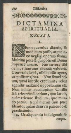 Dictamina Spiritualia.