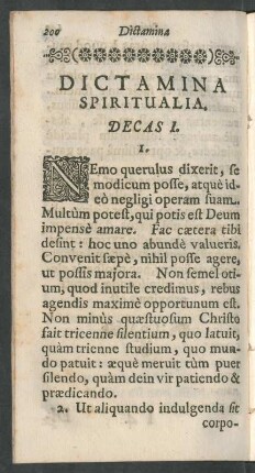 Dictamina Spiritualia.