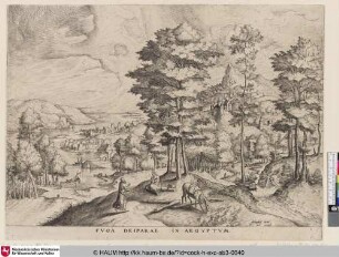 Fuga Deiparae in Aegyptum [Die Flucht nach Ägypten; The Flight into Egypt]