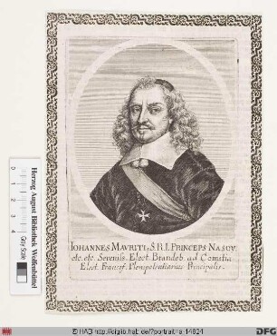 Bildnis Johann Moritz "der Brasilianer", Fürst von Nassau-Siegen