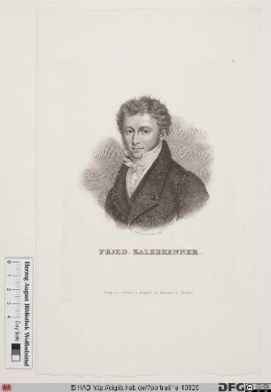 Bildnis Friedrich (Wilhelm Michel) Kalkbrenner