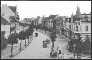 Senftenberg. Bahnhofstraße