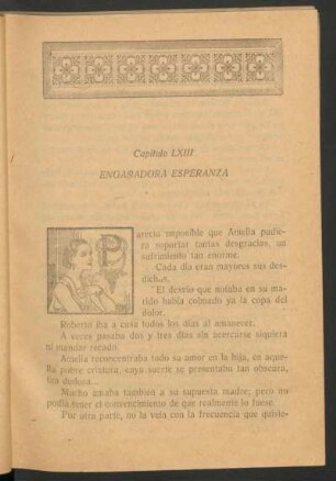 Capítulo LXIII - Engañadora esperanza