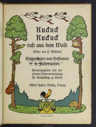 Kuckuck, Kuckuck ruft aus dem Wald