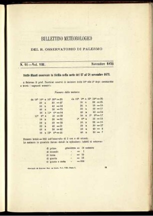 N. 11 - Vol. VIII. Novembre 1872