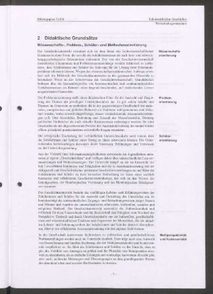2 Didaktische Grundsätze