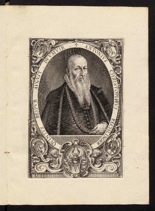 Antonius Christophorus Rechlinger Quintus Reipub August Duumvir