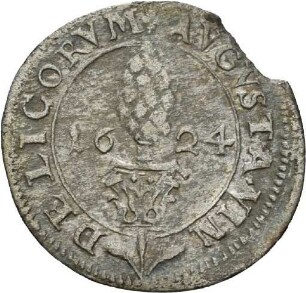 Halbbatzen der Reichsstadt Augsburg, 1624