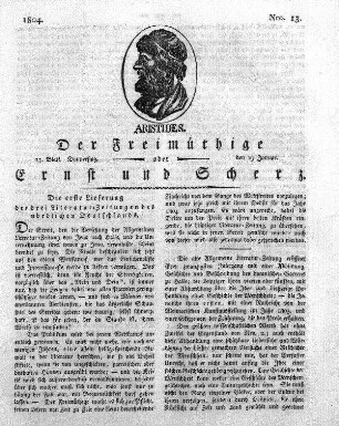 Nro. 13., Donnerstag den 19. Januar