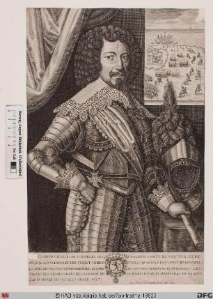 Bildnis Charles de Schomberg, duc de Halluin (eig. Carl von Schönberg)