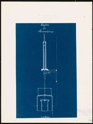 Regierungsgebäude, Stralsund Warmwasserheizanlage: Regulator 1:5