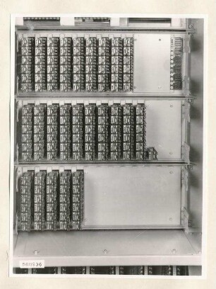 Fernsteuerung, Wechsel-Kontrollverfahren, Teilansicht 1, Foto 1956