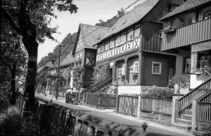 Postelwitz: Fachwerkhäuser