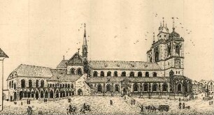 Die Domkirche in Constanz von der Nordseite