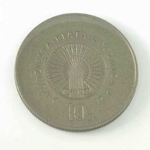 10 Zloti -Münze Polen 1969