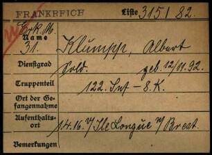 Klumpp, Albert - Michael