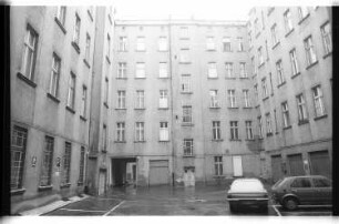 Kleinbildnegative: Innenhöfe, Hauptstraße, 1978