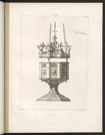 Taf. XIV, Esslingen, Franziskanerkirche: Rauchfass