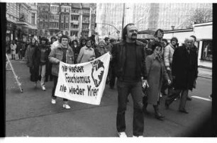 Kleinbildnegative: Friedensdemonstration "Ostermarsch '83", 1983
