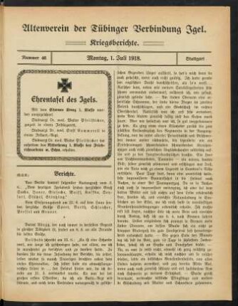 1-14, Nr. 46, 01.07.1918